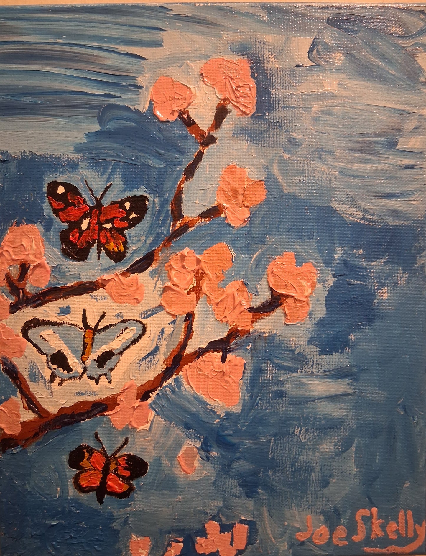 Butterflies in the Cherry Blossoms