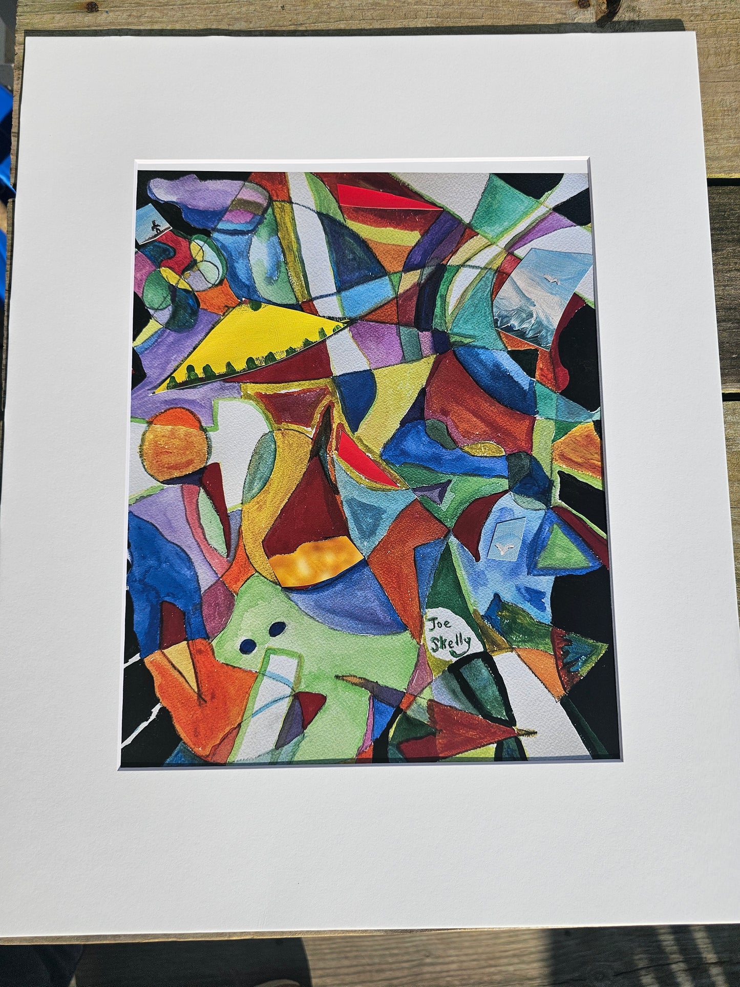 Abstract Butterfly and Summer Day