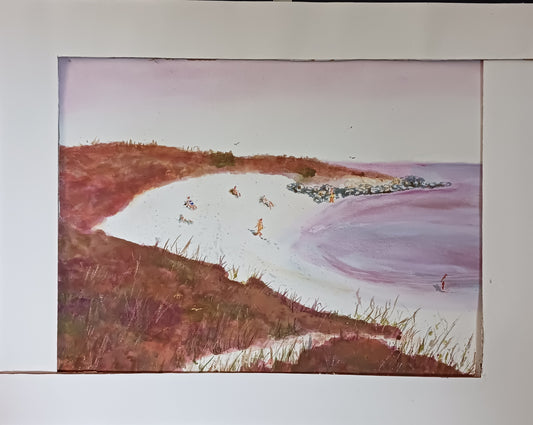Crescent  Beach at Ft Monroe